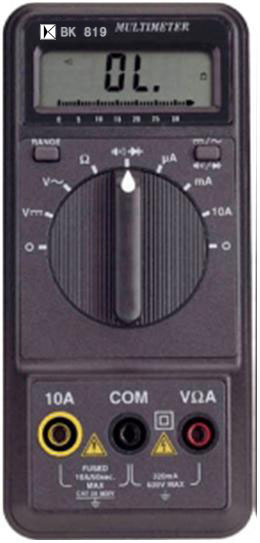 3200位多功能自动换档电表BK819