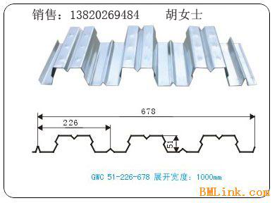 加工镀锌钢板彩钢板yx51-226-678