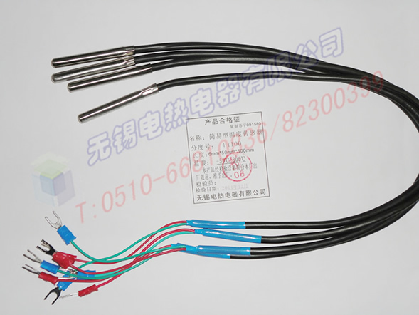 简易型PT100温度传感器