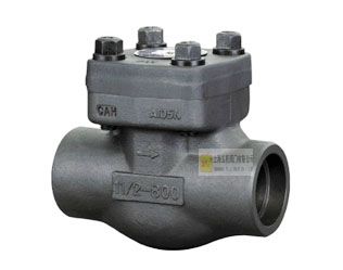 H61W锻钢焊接止回阀---上海玉机阀门